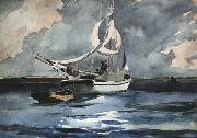 Sloop Nassau (mk44) Winslow Homer